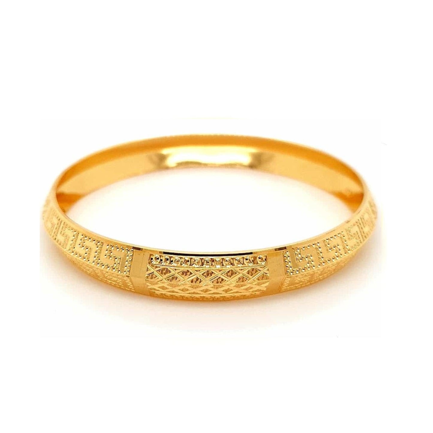 22K Yellow Gold Kara for Men
