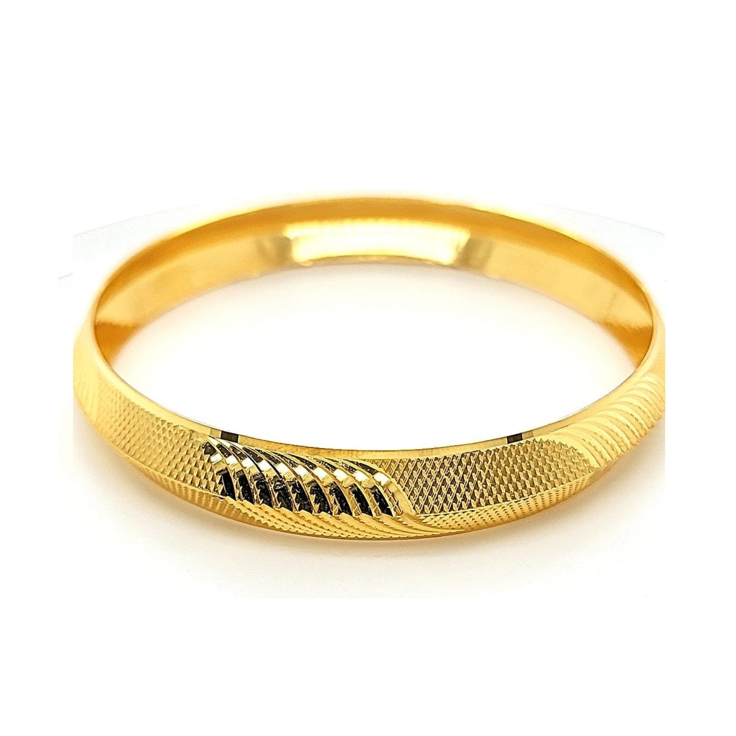 22K Yellow Gold Kara for Men