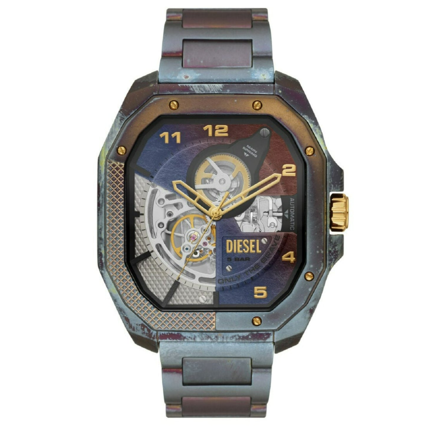 Flayed Heat Stainless Steel Watch DZ7473