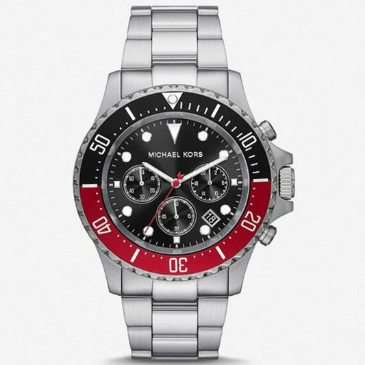 Oversized Everest Silver-Tone Watch