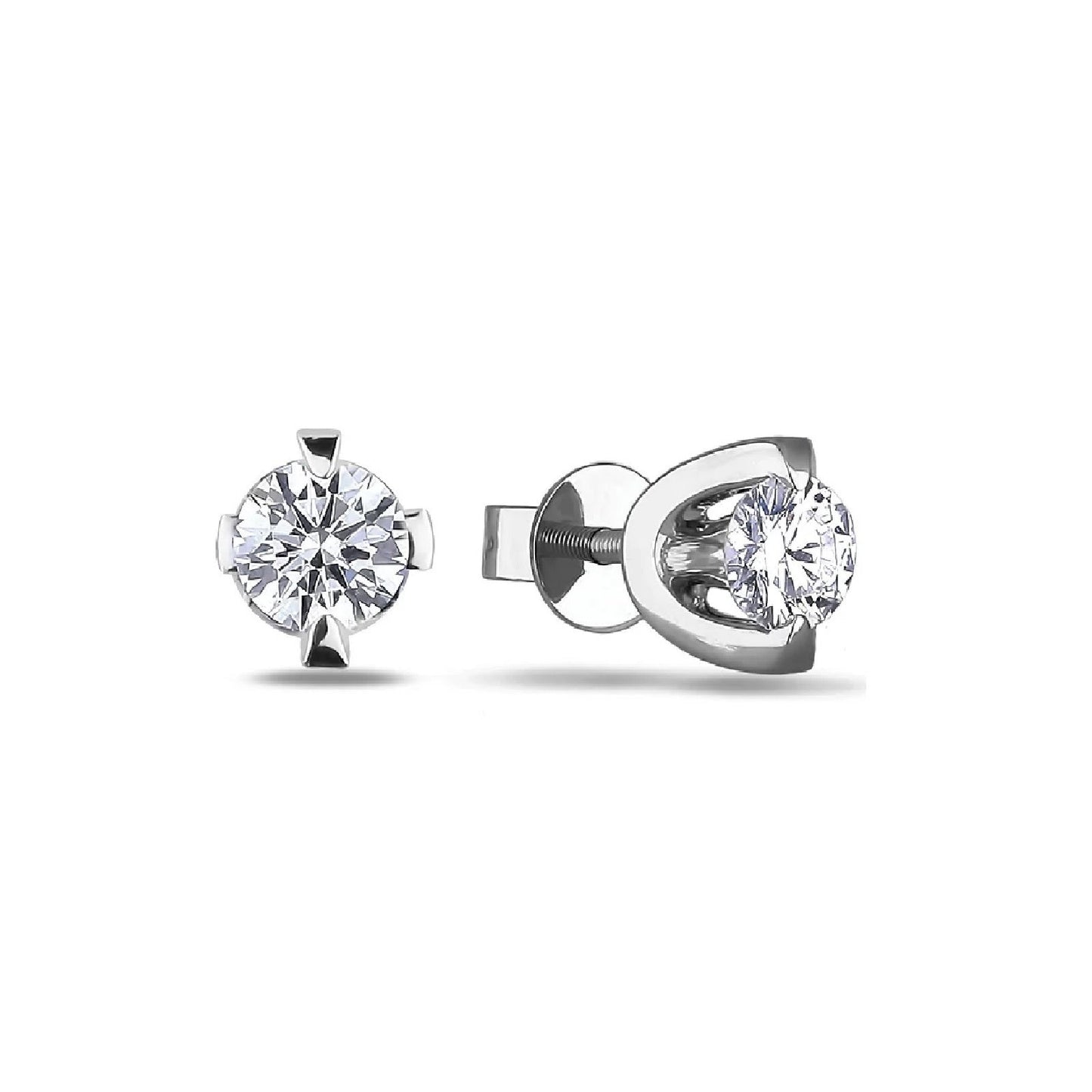 Diamond Stud Earrings 0.30 ct 14K