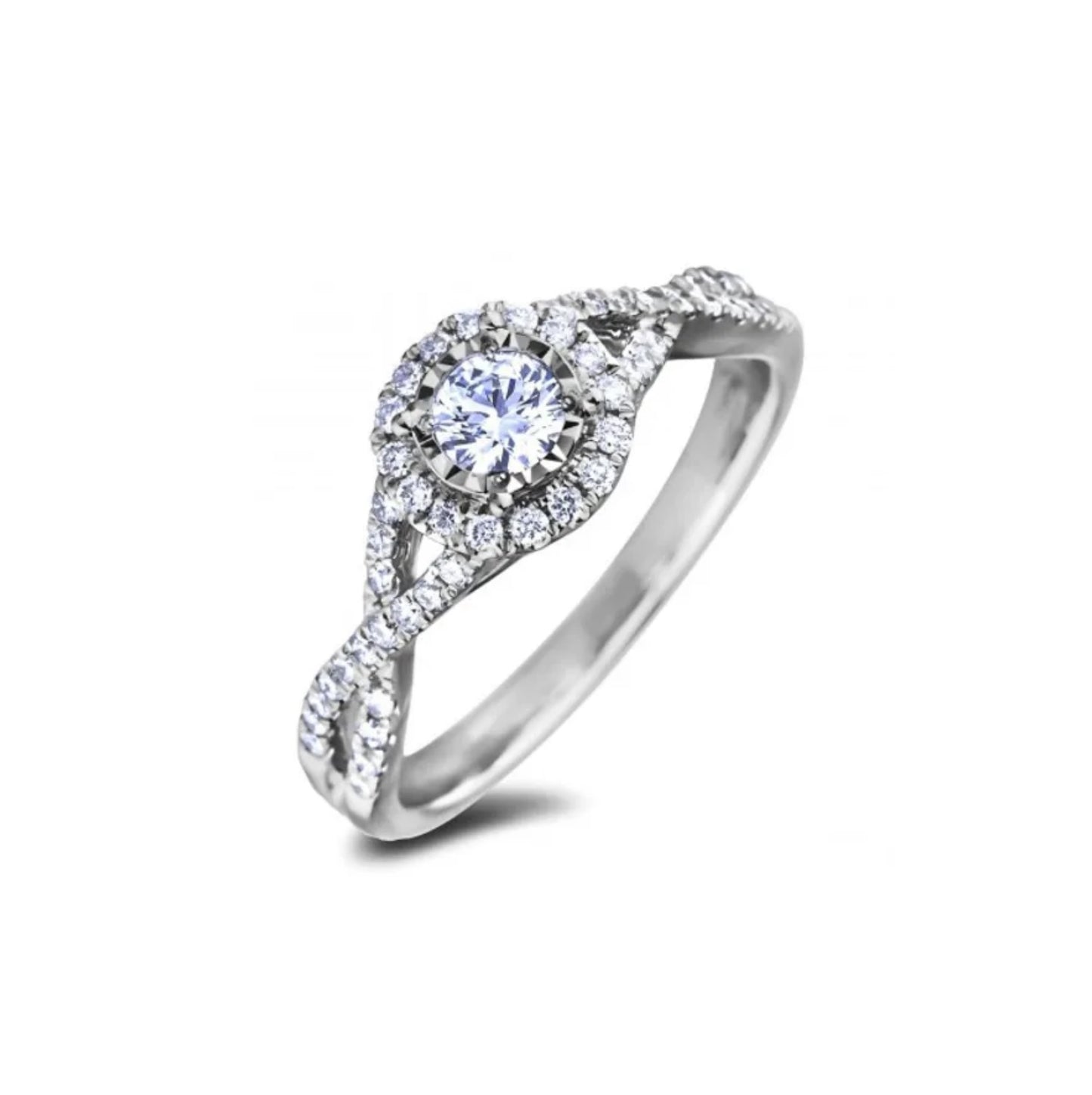 Engagement Ring  0.30 ct 10K